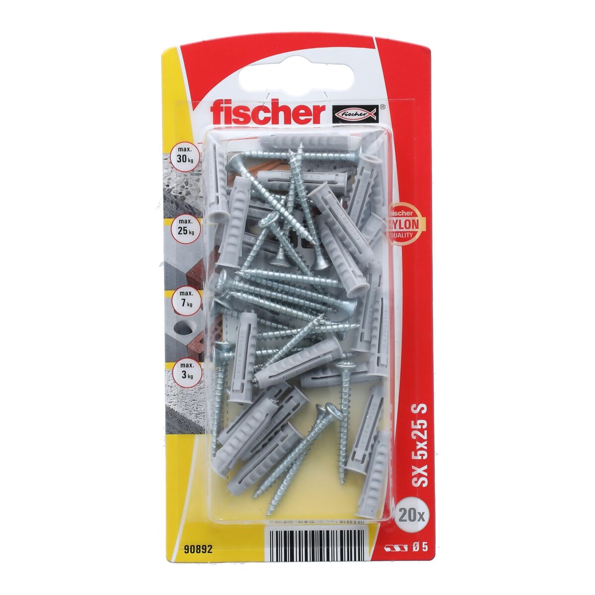Fischer Expansion Plug with Screw FISCHER All Brands SACO Store